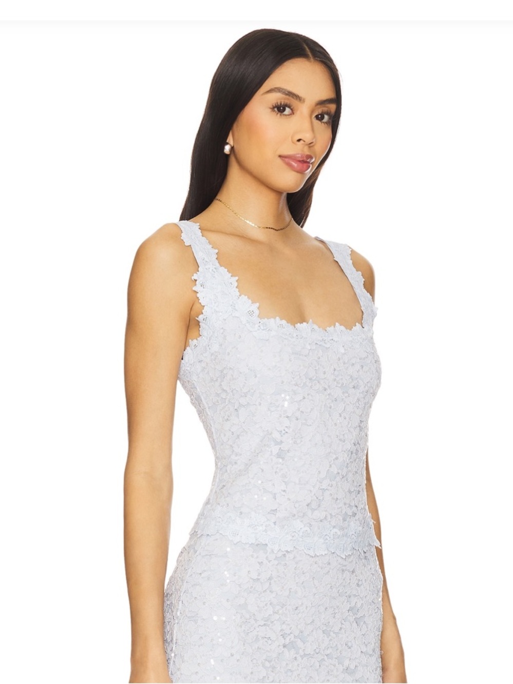 Generation Love Opal Sequin Lace Tank